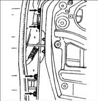  Передняя дверь Kia Clarus