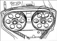  Снятие и установка зубчатого ремня и шкивов Kia Clarus