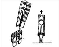  Замена плавкого предохранителя Kia Clarus