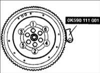  Диск сцепления Kia Clarus